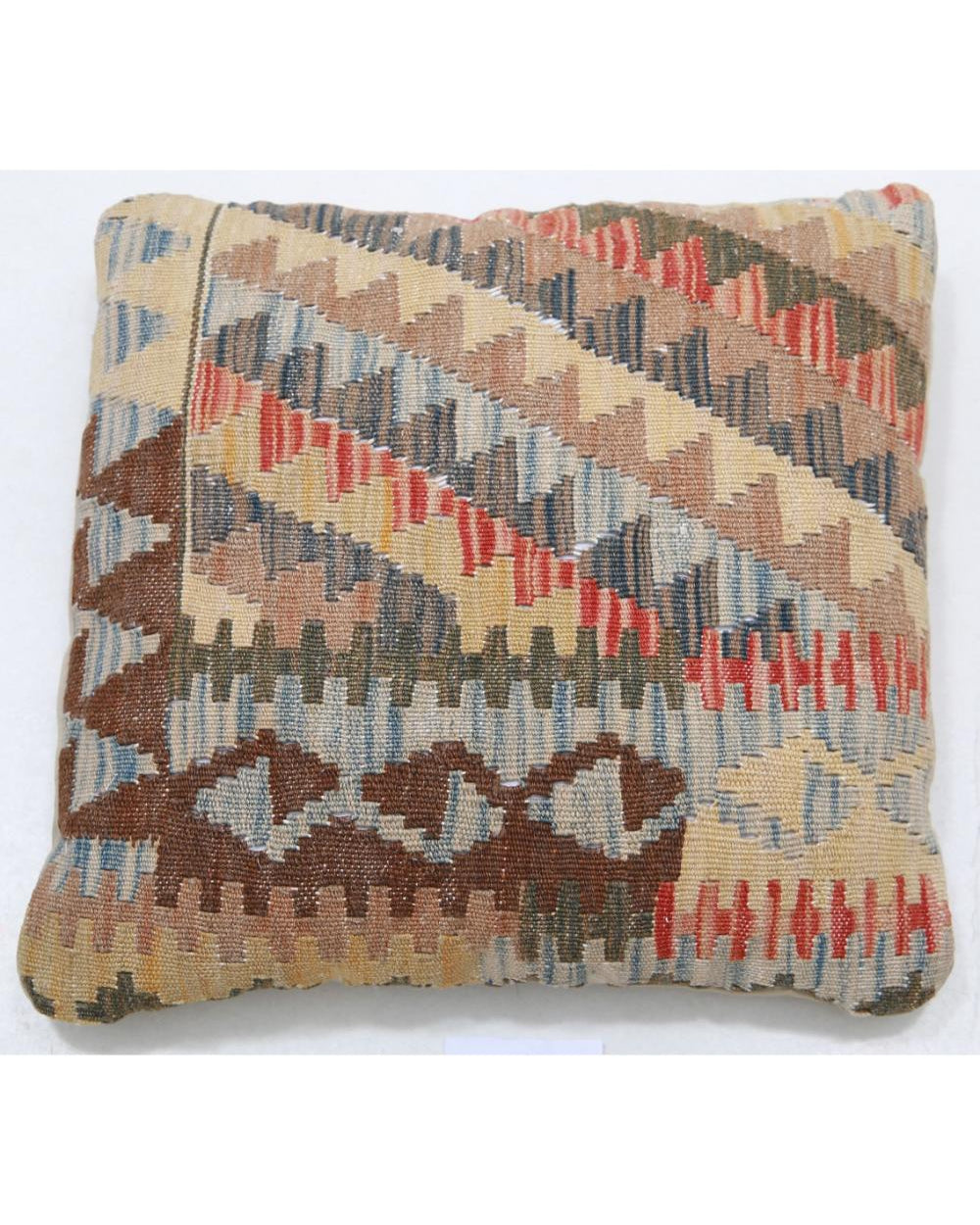 Hand Woven Tribal  Wool Pillow - 1'5'' x 1'5''