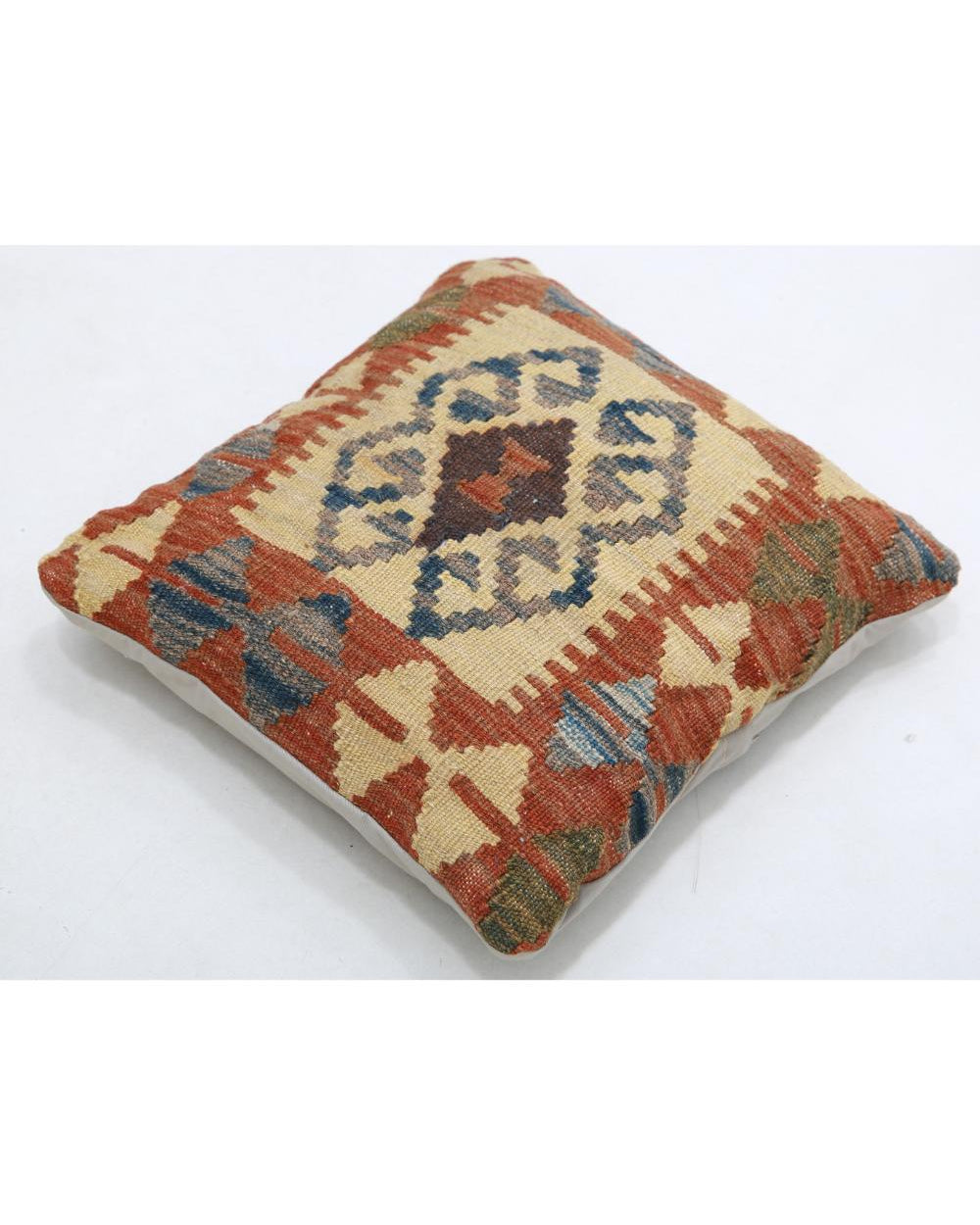 Hand Woven Tribal  Wool Pillow - 1'5'' x 1'5''