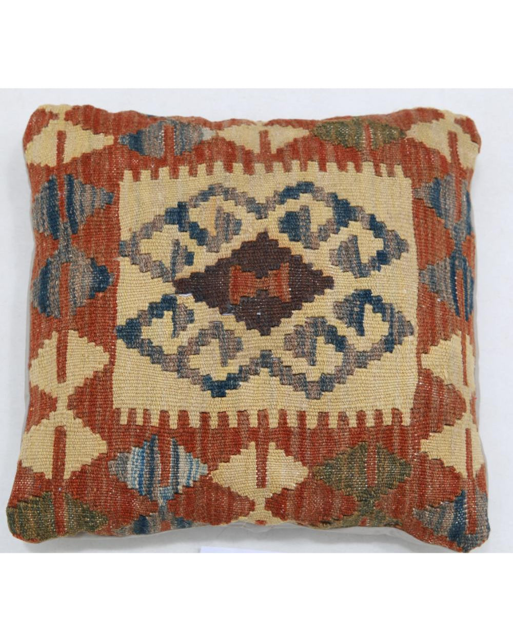 Hand Woven Tribal  Wool Pillow - 1'5'' x 1'5''