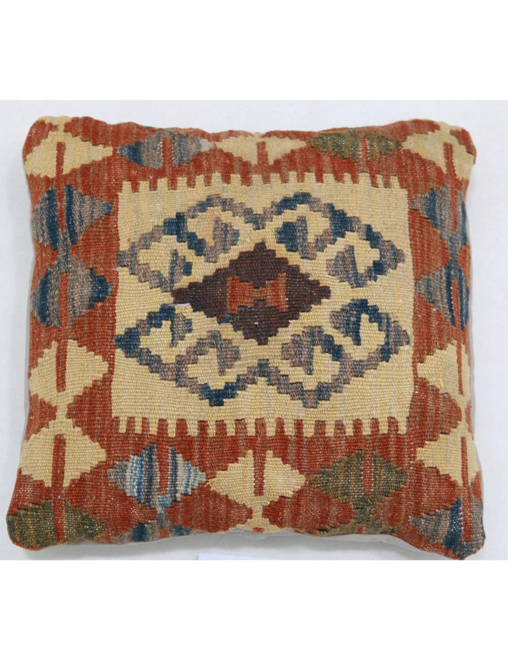 Hand Woven Tribal  Wool Pillow - 1'5'' x 1'5''