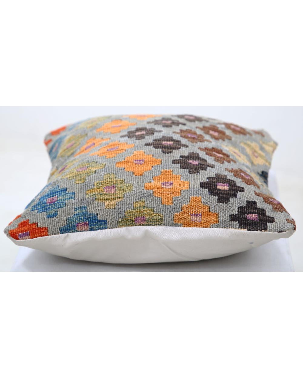 Hand Woven Tribal  Wool Pillow - 1'5'' x 1'5''