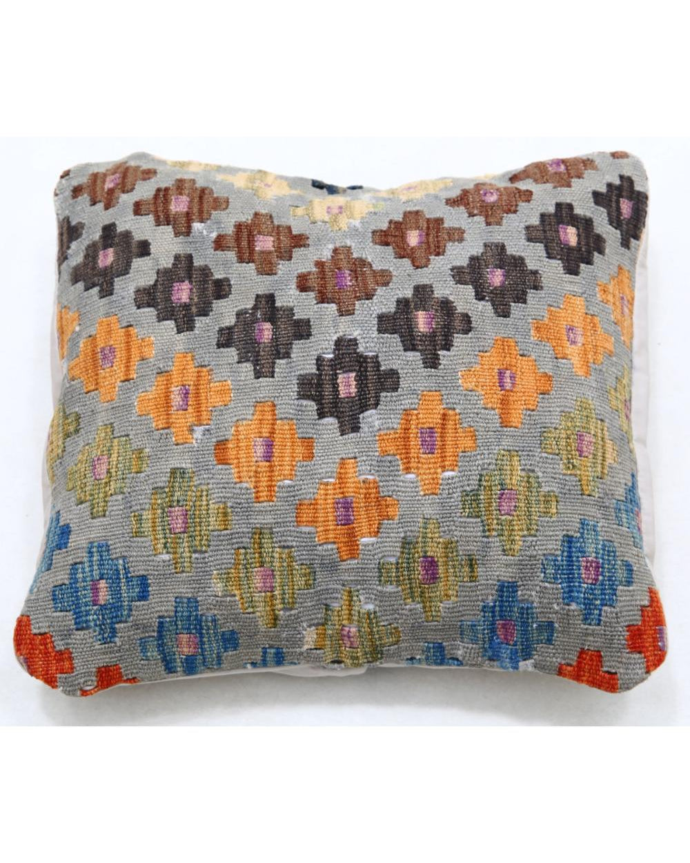 Hand Woven Tribal  Wool Pillow - 1'5'' x 1'5''
