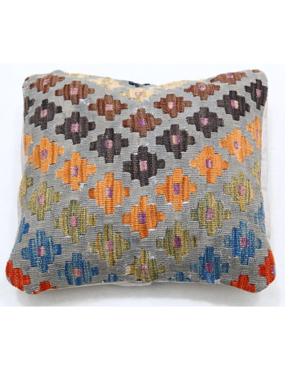 Hand Woven Tribal  Wool Pillow - 1&#39;5&#39;&#39; x 1&#39;5&#39;&#39;