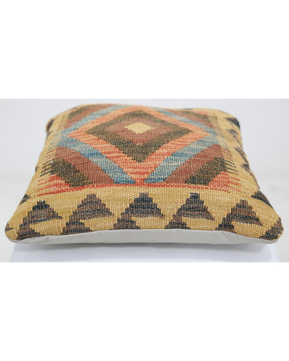 Hand Woven Tribal  Wool Pillow - 1'5'' x 1'5''