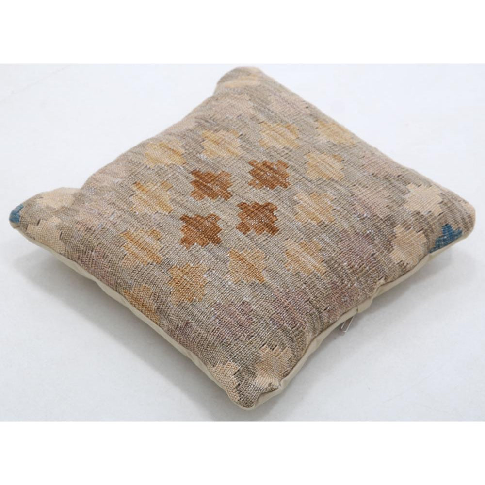 Hand Woven Tribal  Wool Pillow - 1'5'' x 1'5''