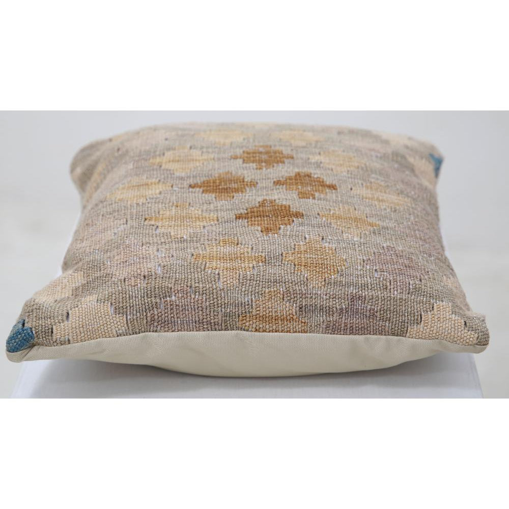 Hand Woven Tribal  Wool Pillow - 1'5'' x 1'5''
