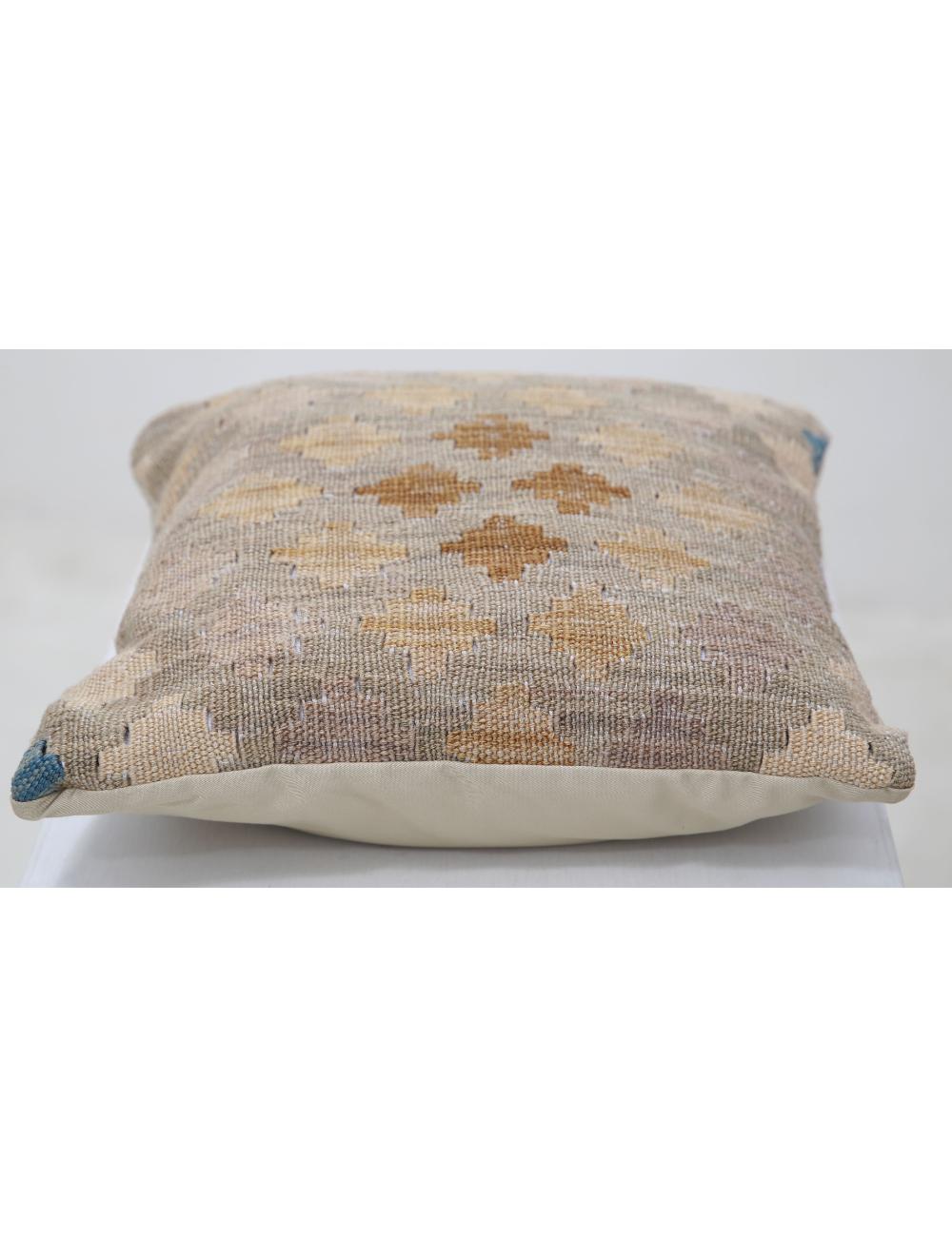 Hand Woven Tribal  Wool Pillow - 1'5'' x 1'5''