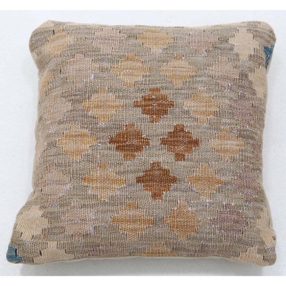 Hand Woven Tribal  Wool Pillow - 1'5'' x 1'5''