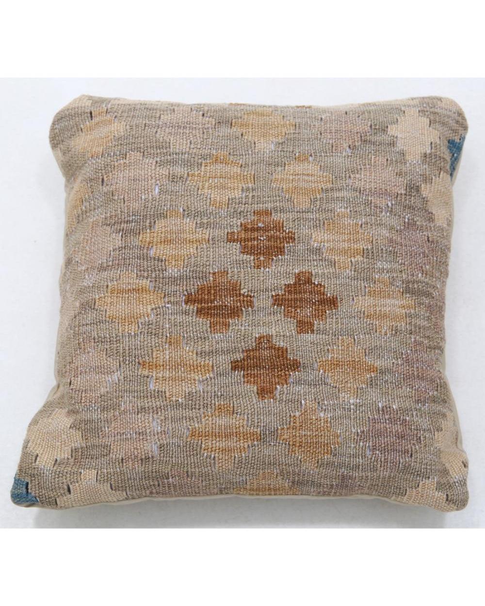 Hand Woven Tribal  Wool Pillow - 1'5'' x 1'5''