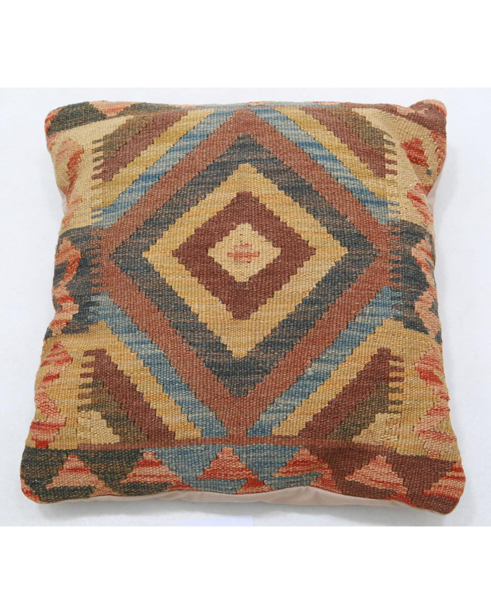Hand Woven Tribal  Wool Pillow - 1'5'' x 1'5''
