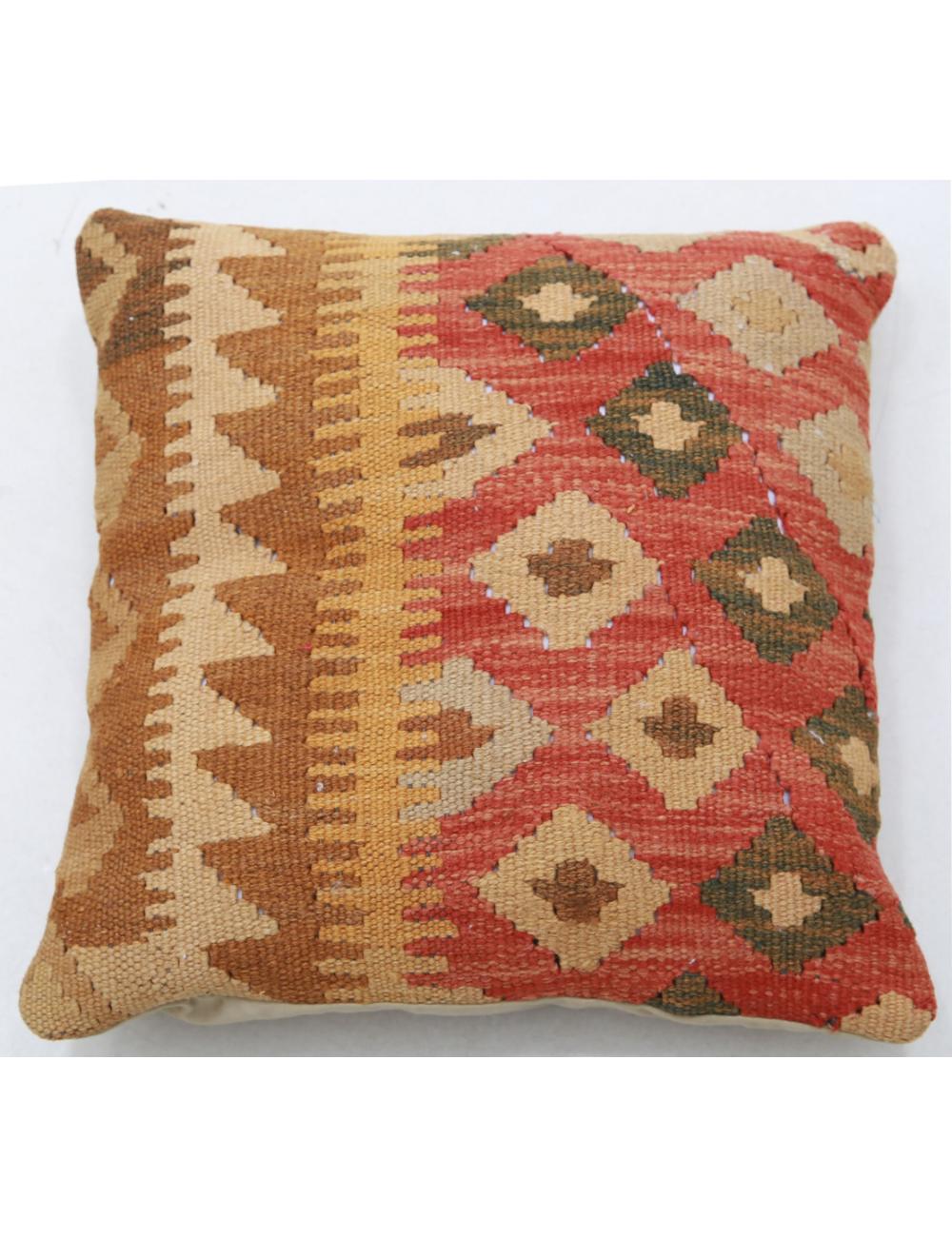 Hand Woven Tribal  Wool Pillow - 1'5'' x 1'5''