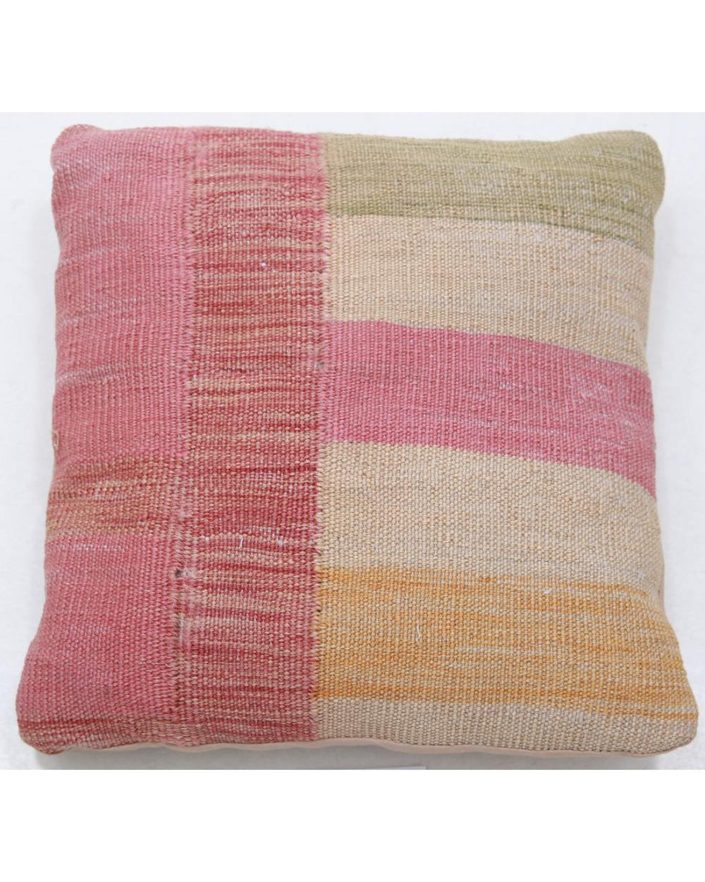 Hand Woven Tribal  Wool Pillow - 1'5'' x 1'5''