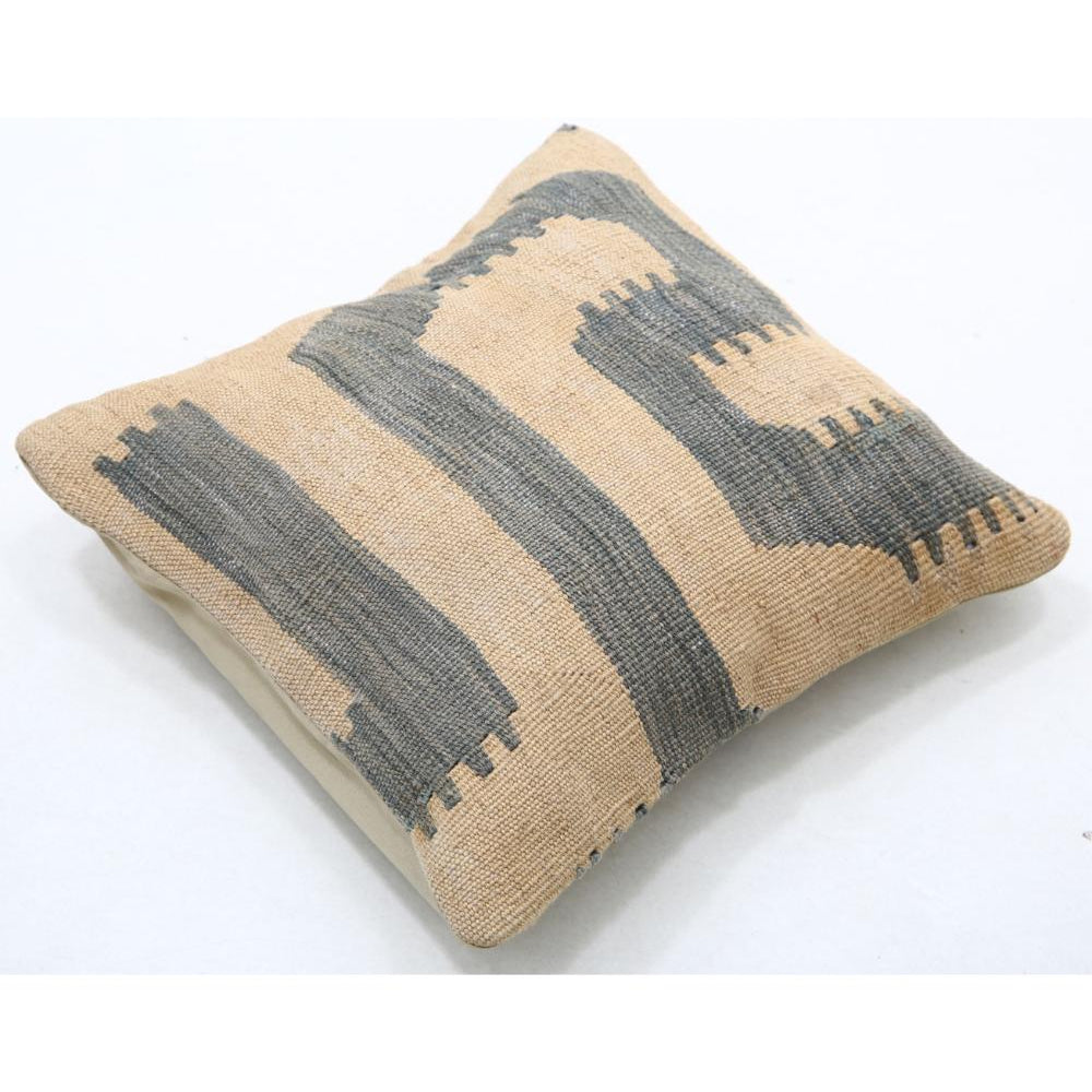 Hand Woven Tribal  Wool Pillow - 1'5'' x 1'5''