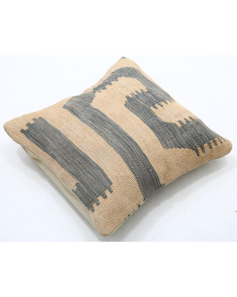 Hand Woven Tribal  Wool Pillow - 1'5'' x 1'5''