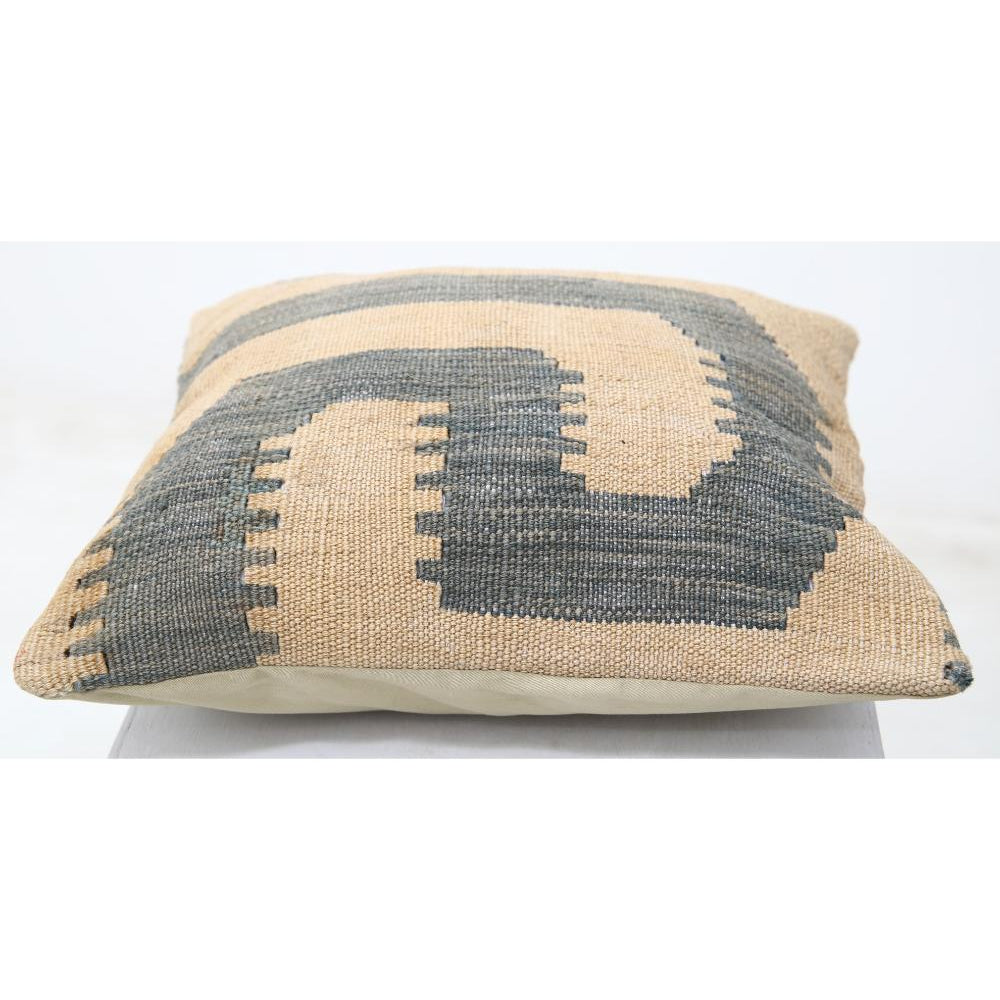 Hand Woven Tribal  Wool Pillow - 1'5'' x 1'5''