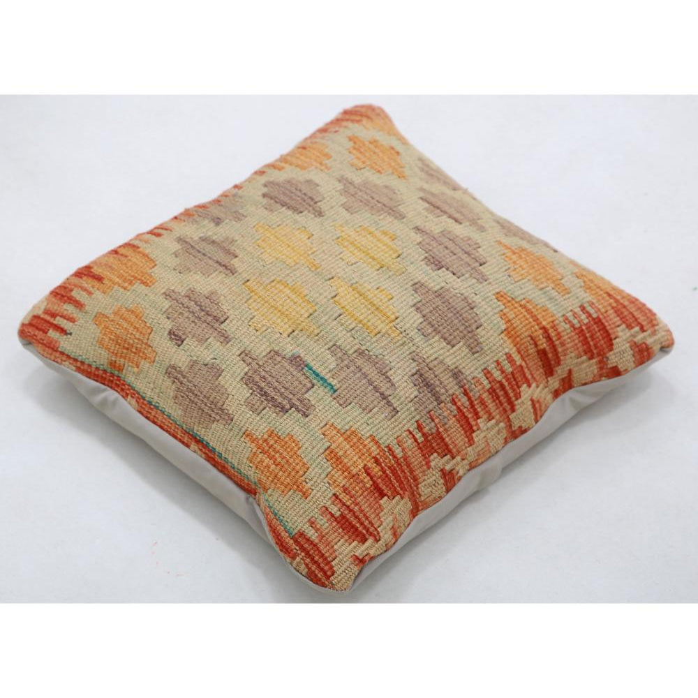 Hand Woven Tribal  Wool Pillow - 1'5'' x 1'5''