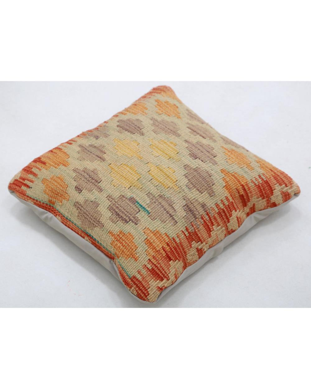 Hand Woven Tribal  Wool Pillow - 1'5'' x 1'5''