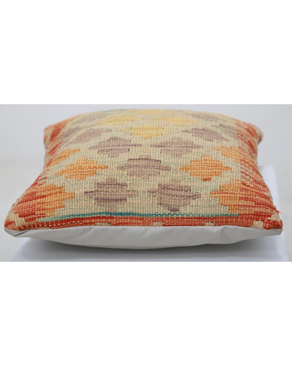 Hand Woven Tribal  Wool Pillow - 1'5'' x 1'5''