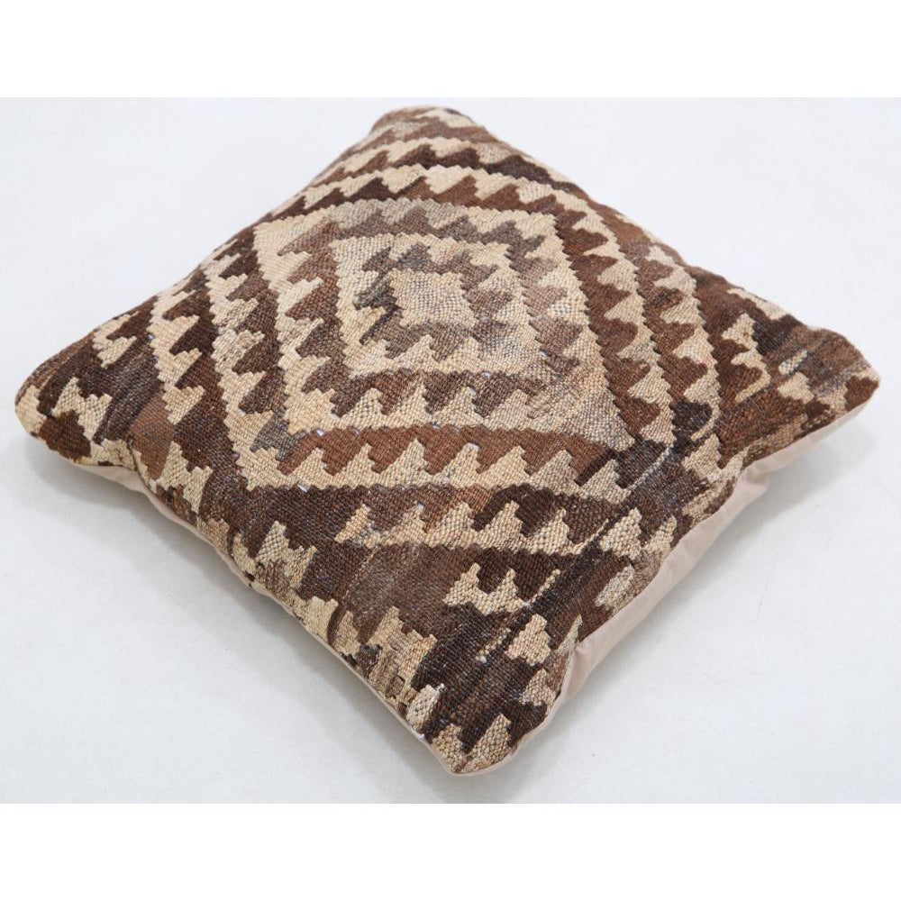 Hand Woven Tribal  Wool Pillow - 1'5'' x 1'5''