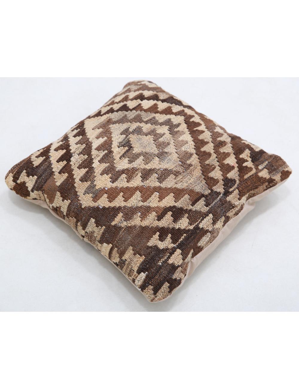 Hand Woven Tribal  Wool Pillow - 1'5'' x 1'5''