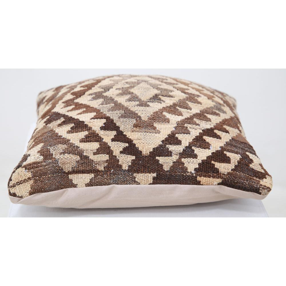 Hand Woven Tribal  Wool Pillow - 1'5'' x 1'5''