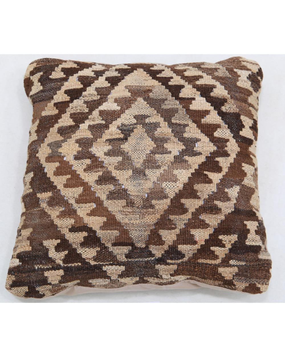 Hand Woven Tribal  Wool Pillow - 1'5'' x 1'5''