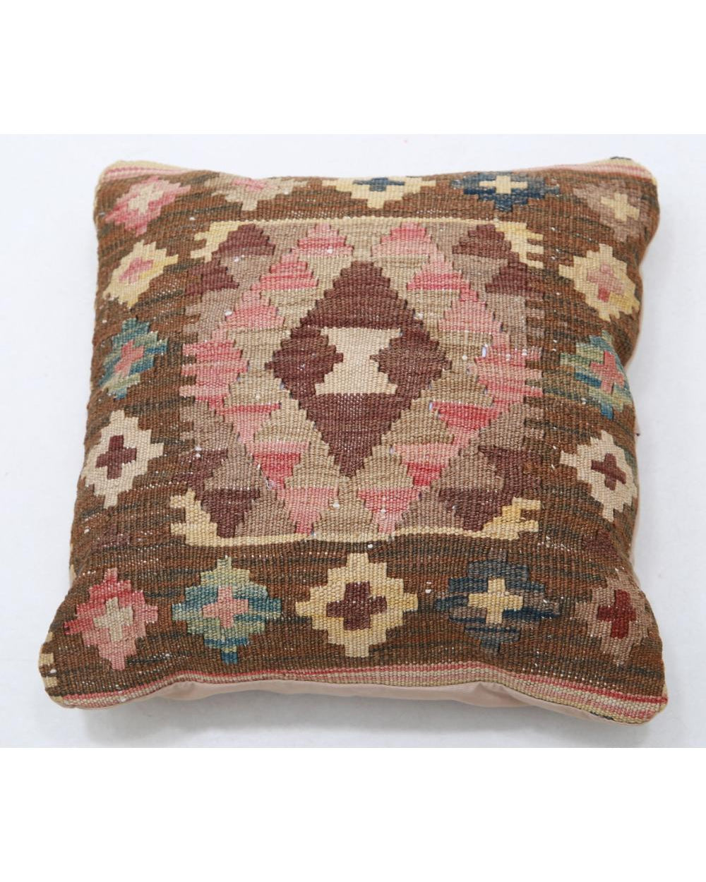 Hand Woven Tribal  Wool Pillow - 1'5'' x 1'5''