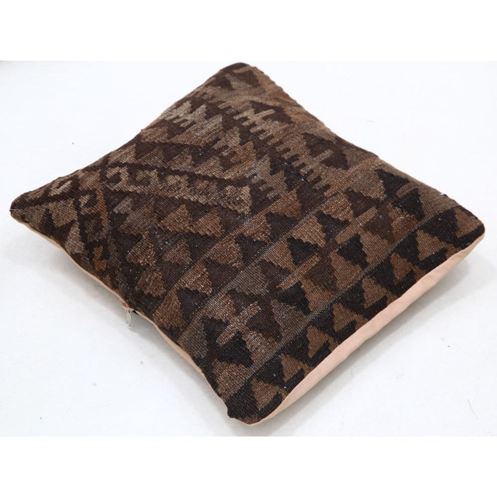 Hand Woven Tribal  Wool Pillow - 1'5'' x 1'5''