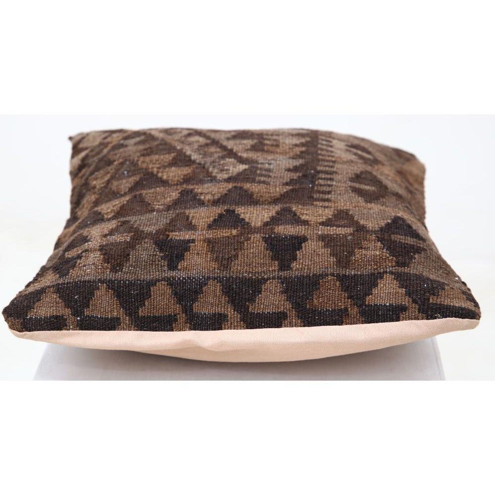Hand Woven Tribal  Wool Pillow - 1'5'' x 1'5''