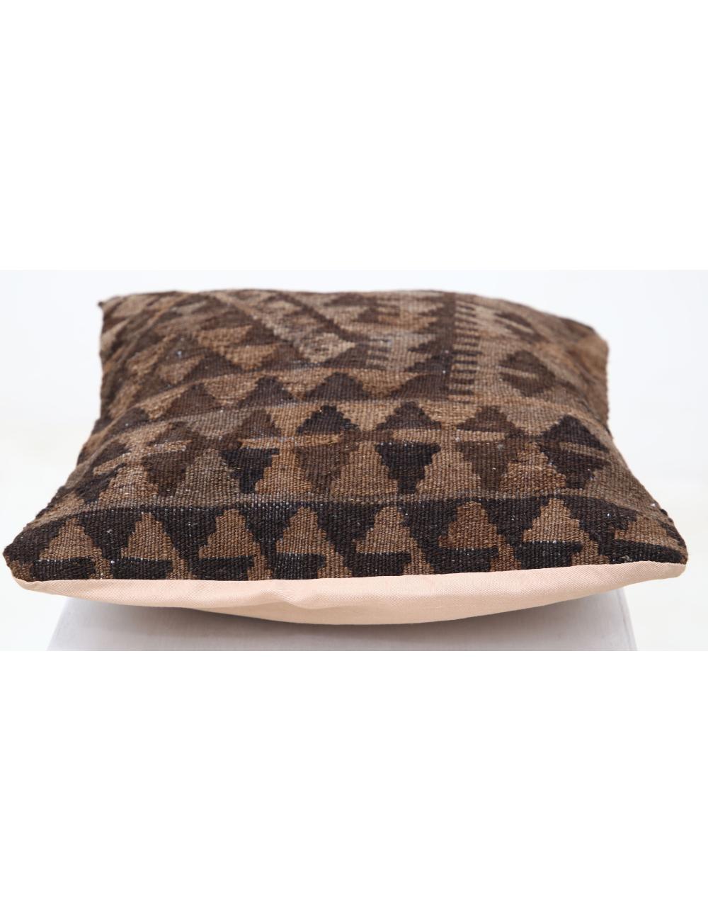 Hand Woven Tribal  Wool Pillow - 1'5'' x 1'5''