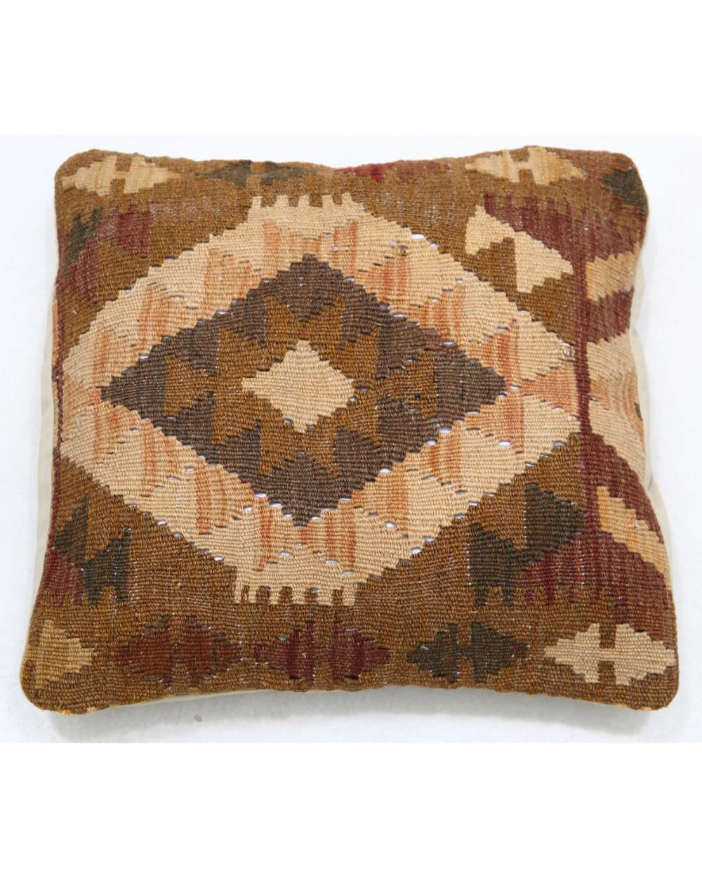 Hand Woven Tribal  Wool Pillow - 1'5'' x 1'5''