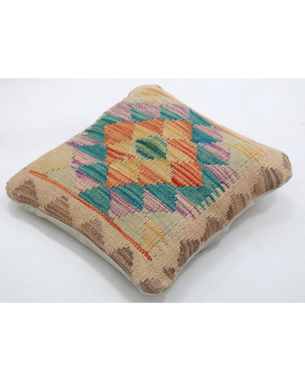 Hand Woven Tribal  Wool Pillow - 1'5'' x 1'5''