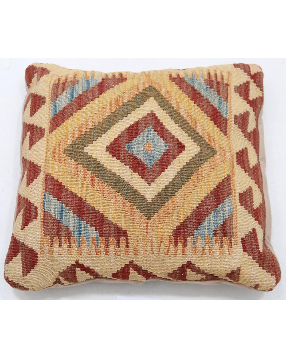 Hand Woven Tribal  Wool Pillow - 1'5'' x 1'5''
