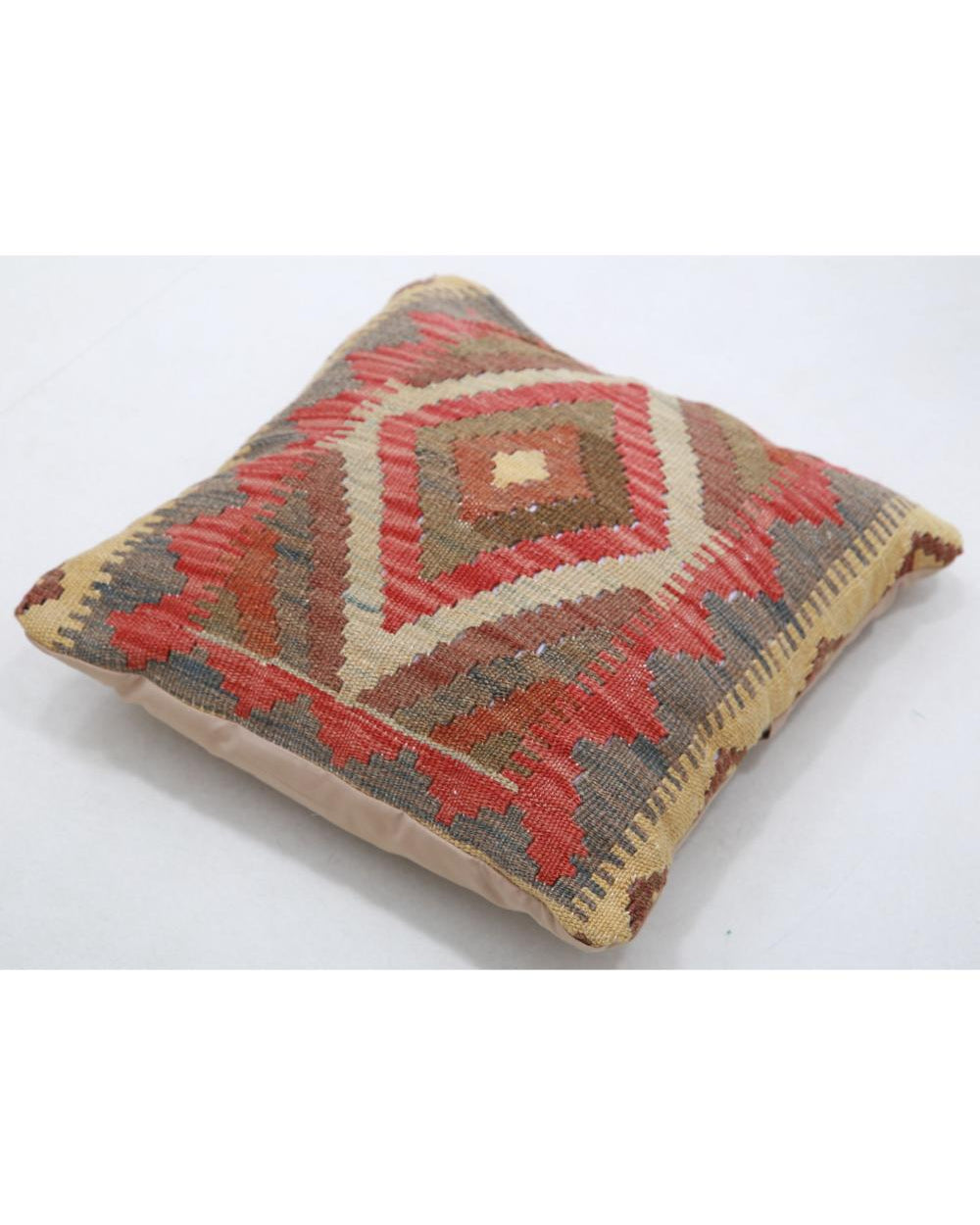 Hand Woven Tribal  Wool Pillow - 1'5'' x 1'5''