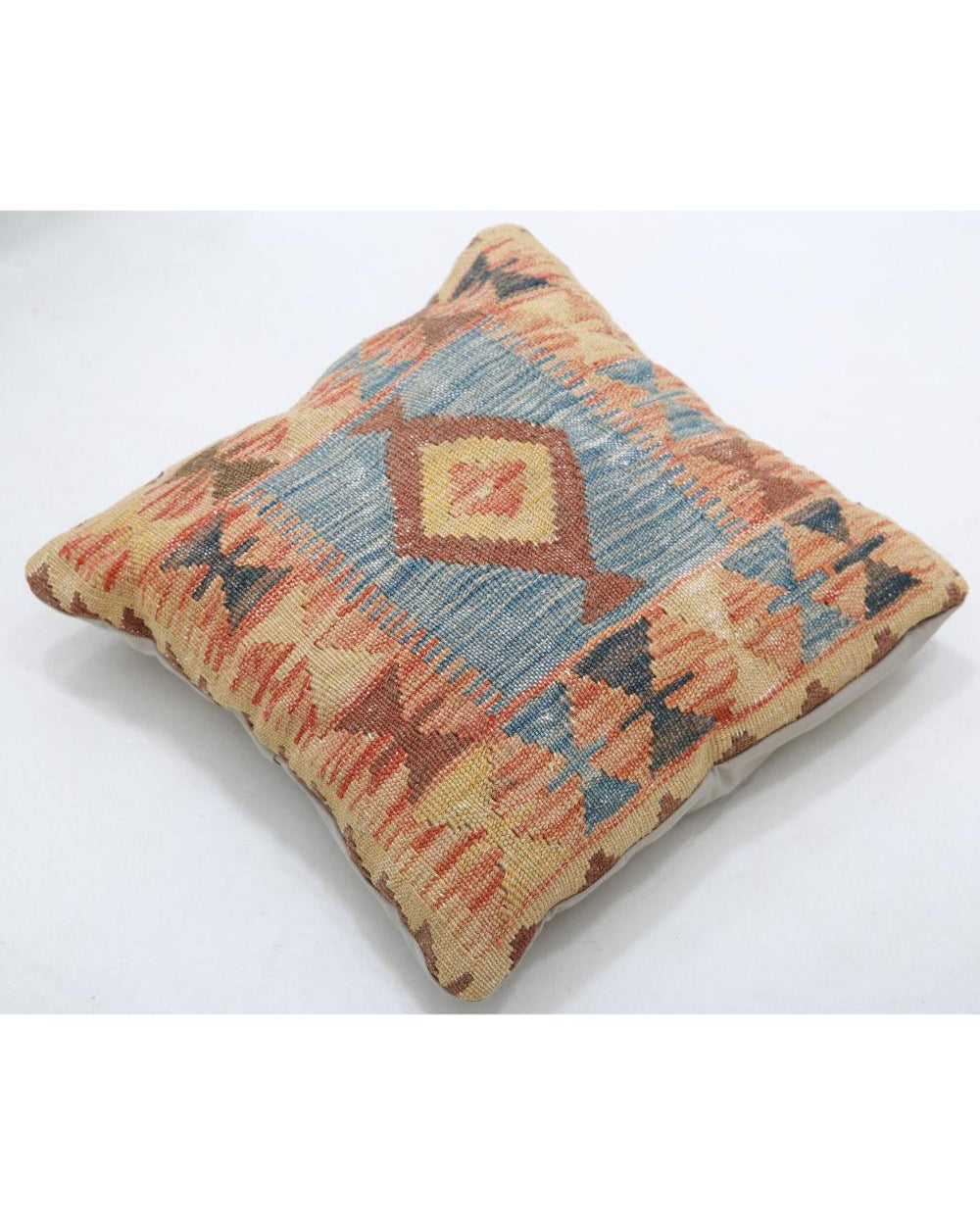Hand Woven Tribal  Wool Pillow - 1'5'' x 1'5''