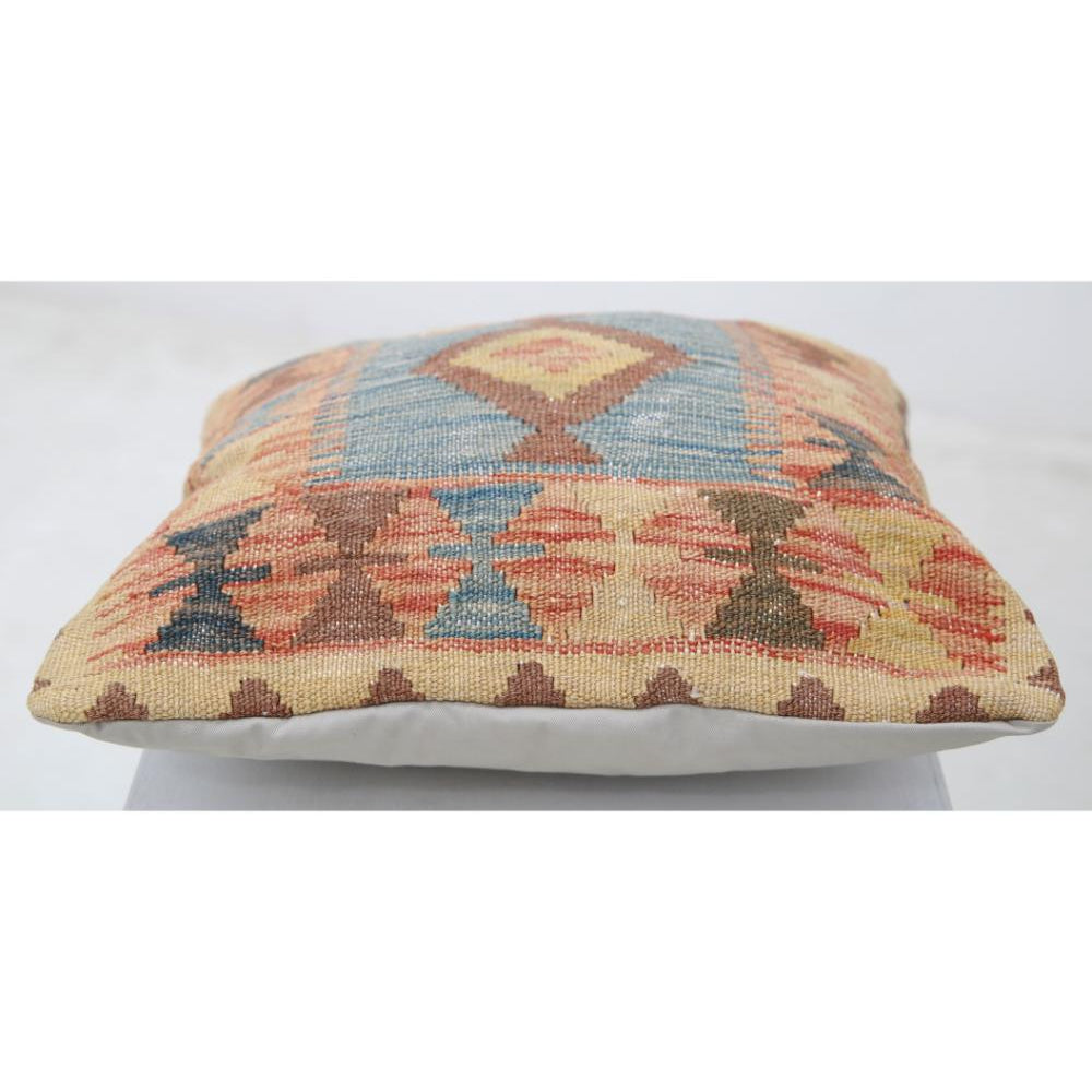Hand Woven Tribal  Wool Pillow - 1'5'' x 1'5''