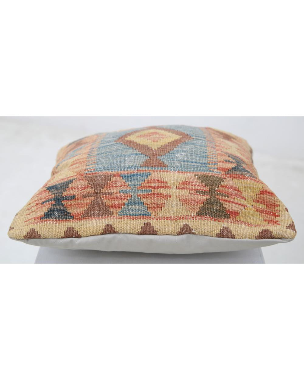 Hand Woven Tribal  Wool Pillow - 1'5'' x 1'5''