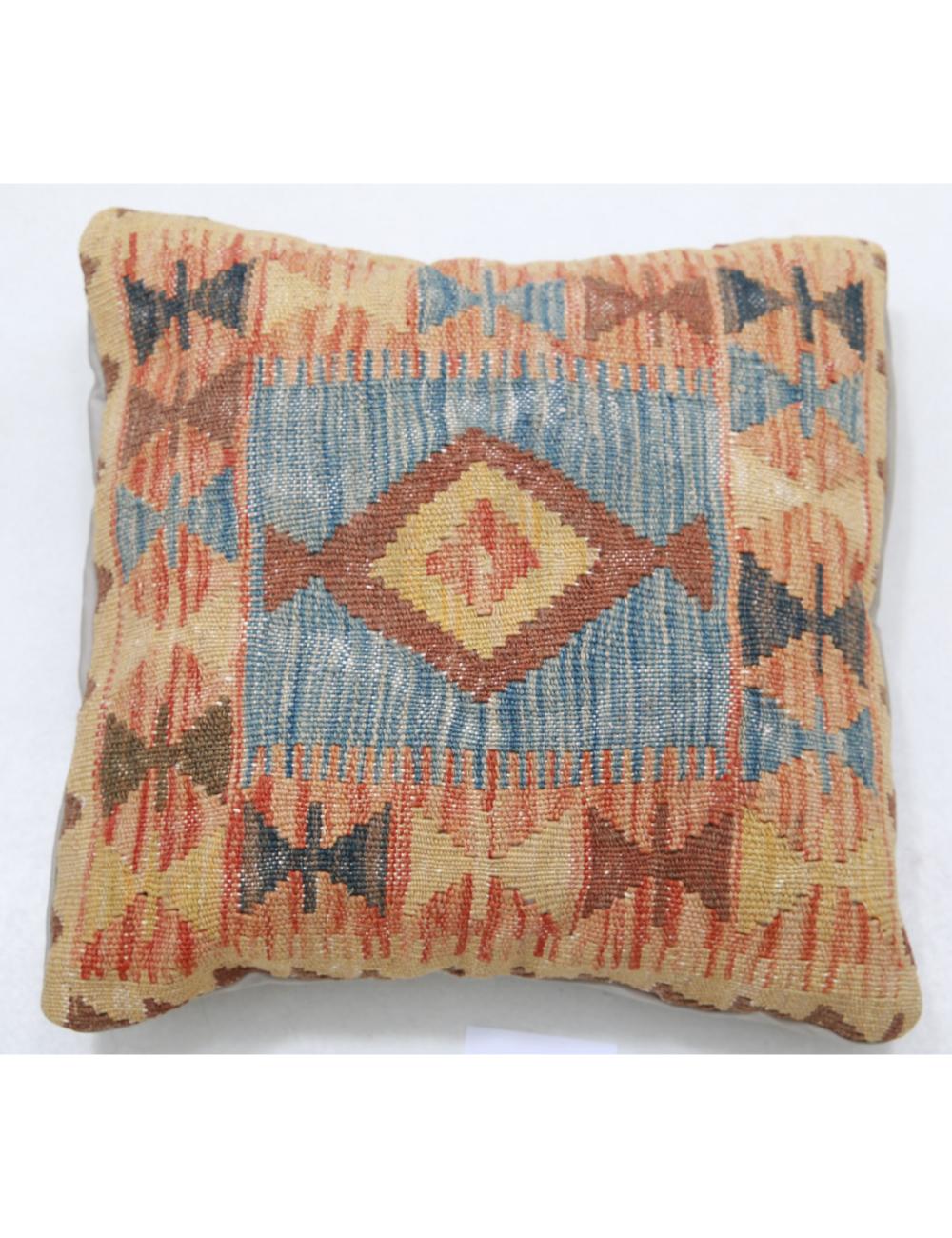 Hand Woven Tribal  Wool Pillow - 1'5'' x 1'5''