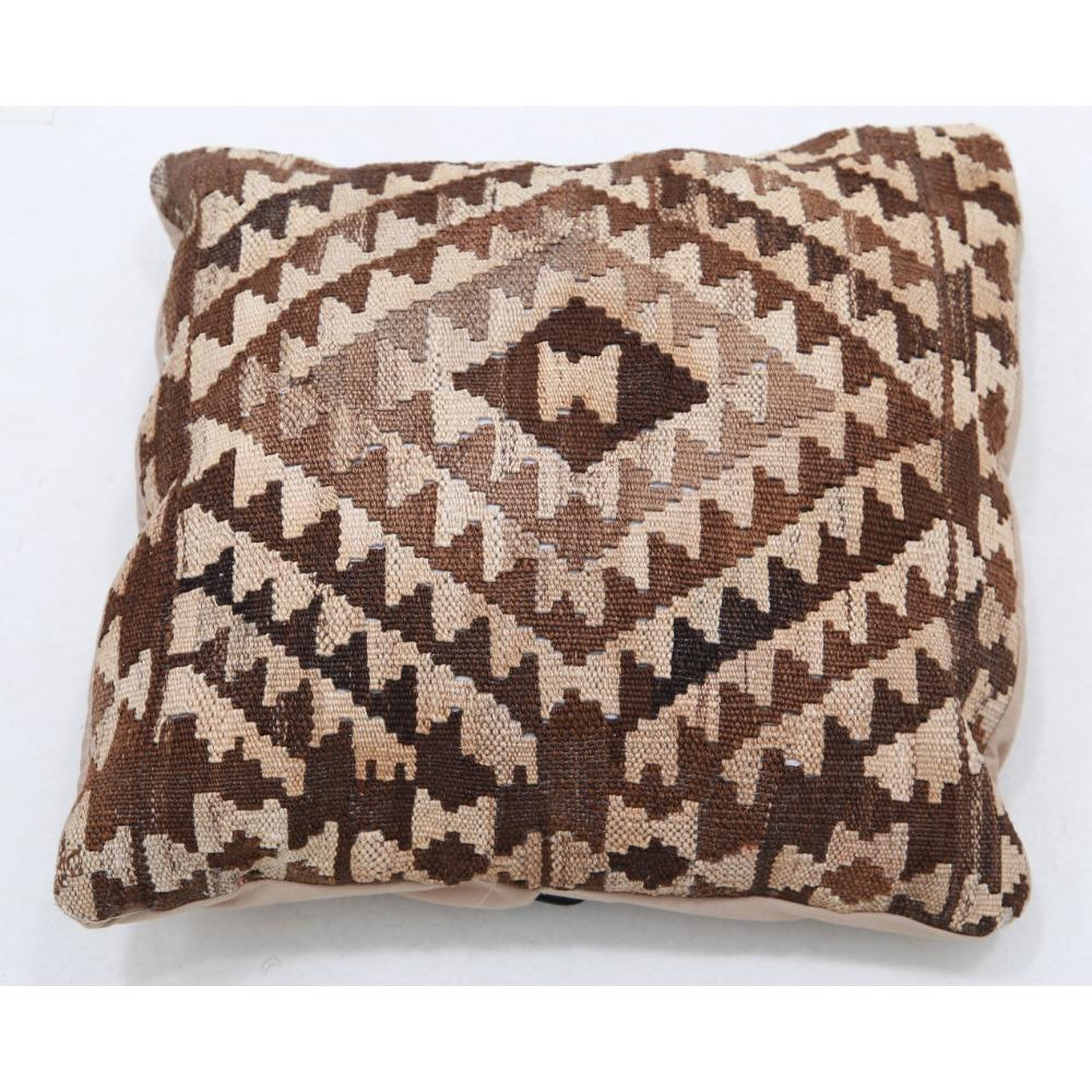 Hand Woven Tribal  Wool Pillow - 1'5'' x 1'5''