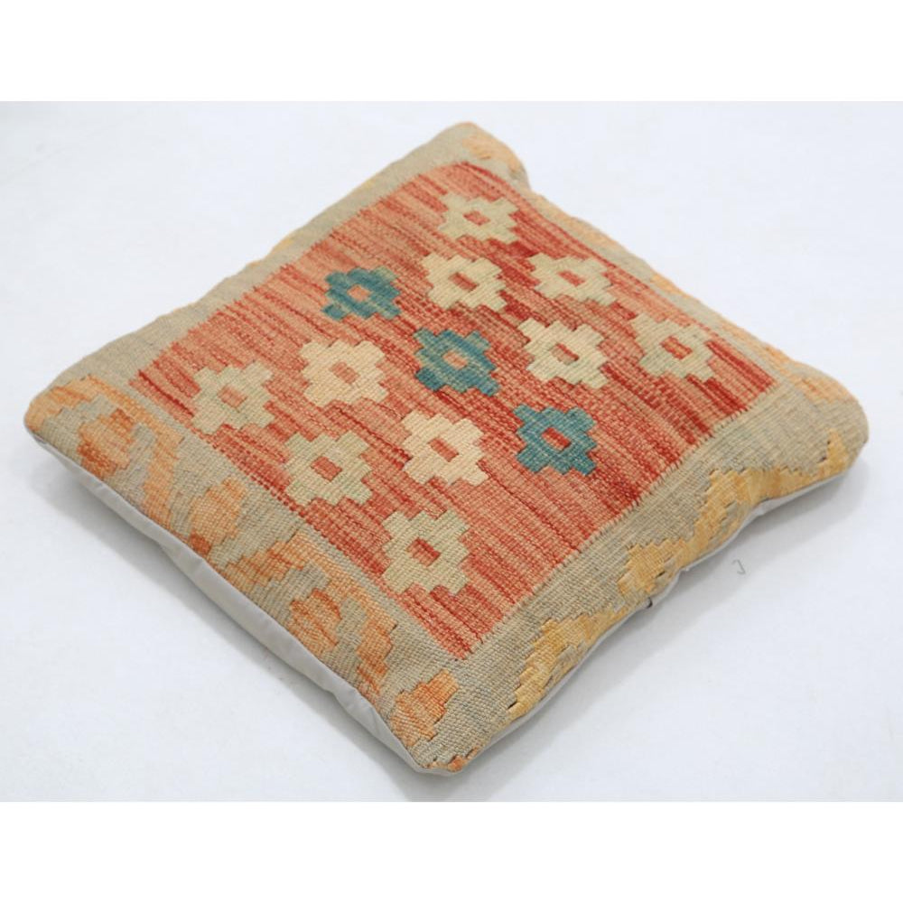 Hand Woven Tribal  Wool Pillow - 1'5'' x 1'5''