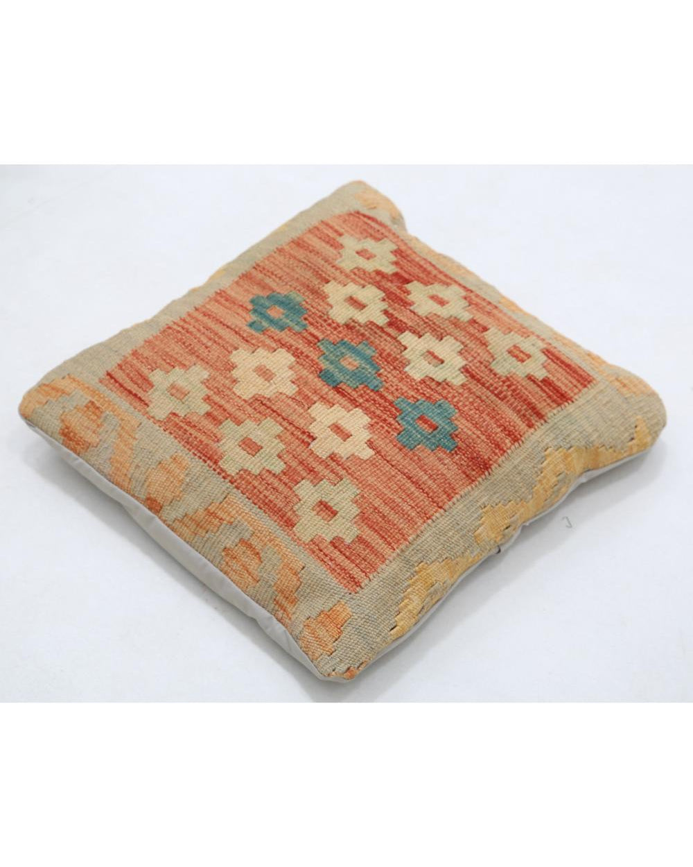 Hand Woven Tribal  Wool Pillow - 1'5'' x 1'5''