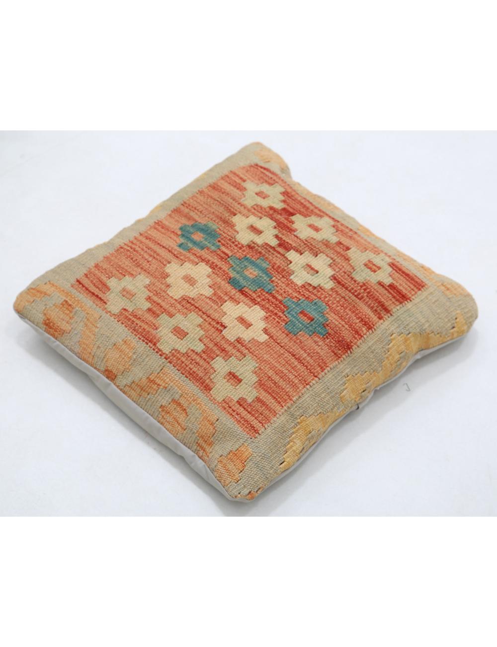 Hand Woven Tribal  Wool Pillow - 1'5'' x 1'5''