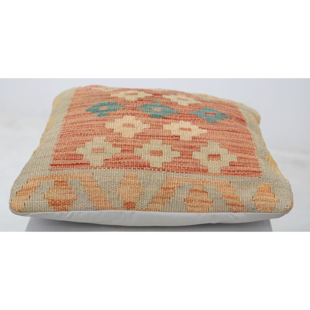 Hand Woven Tribal  Wool Pillow - 1'5'' x 1'5''