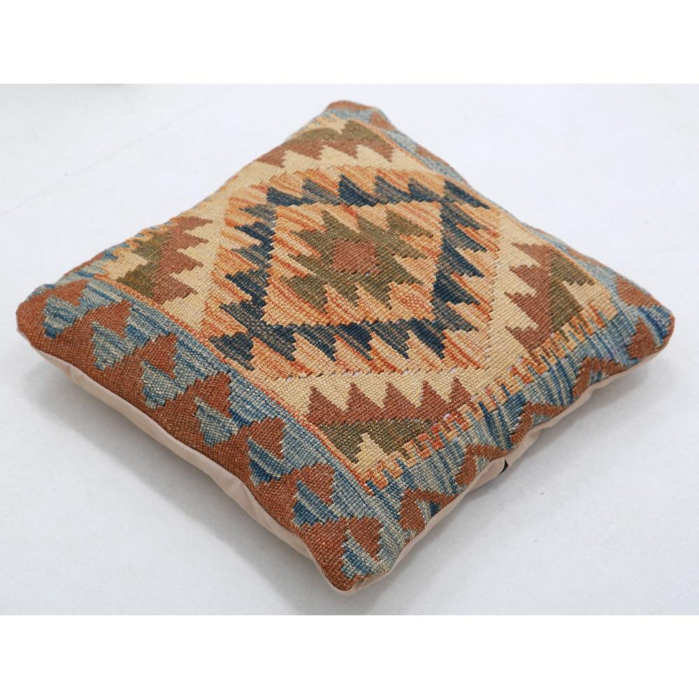 Hand Woven Tribal  Wool Pillow - 1'5'' x 1'5''