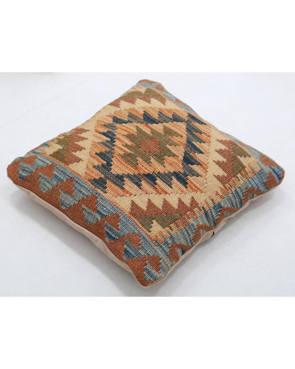 Hand Woven Tribal  Wool Pillow - 1'5'' x 1'5''