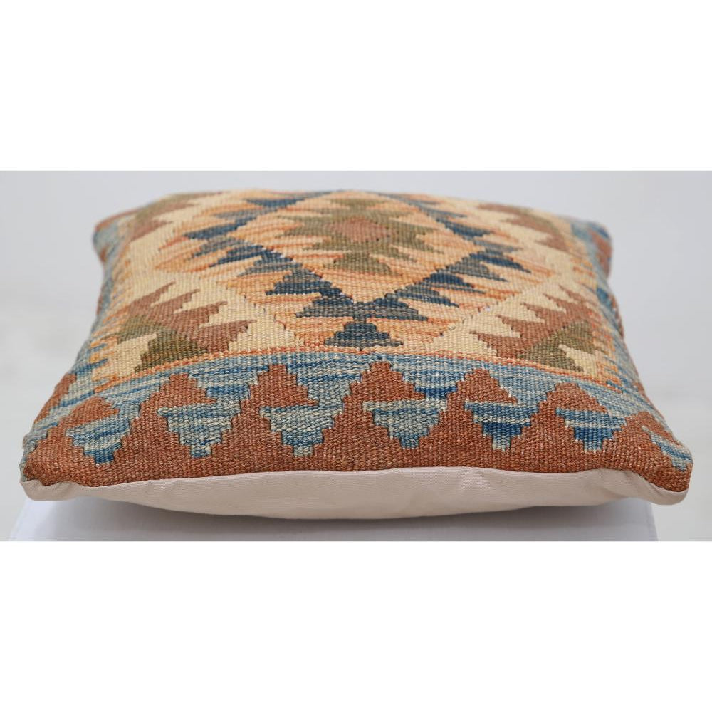 Hand Woven Tribal  Wool Pillow - 1'5'' x 1'5''