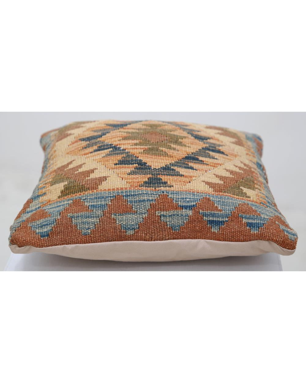 Hand Woven Tribal  Wool Pillow - 1'5'' x 1'5''