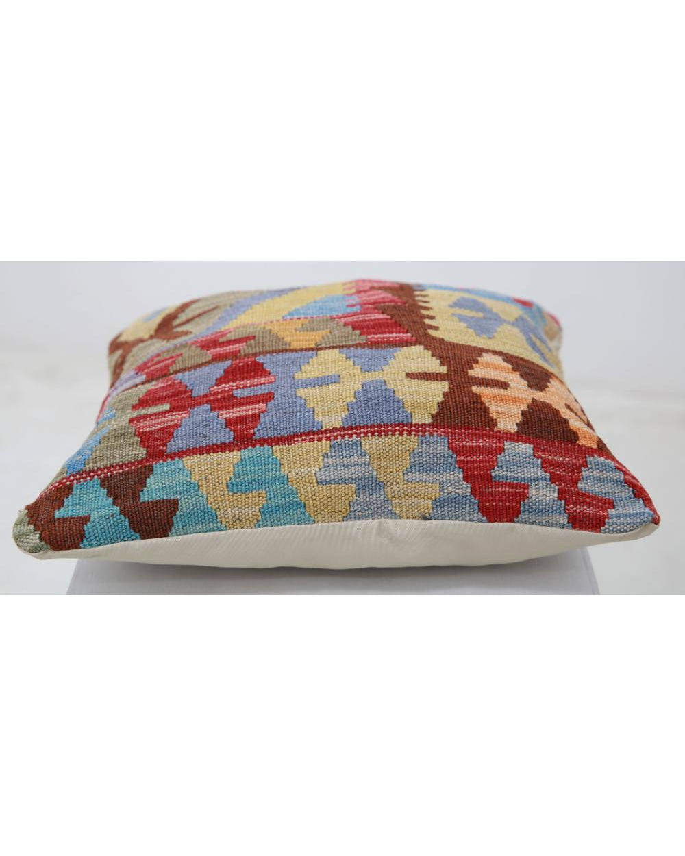 Hand Woven Tribal  Wool Pillow - 1'5'' x 1'5''