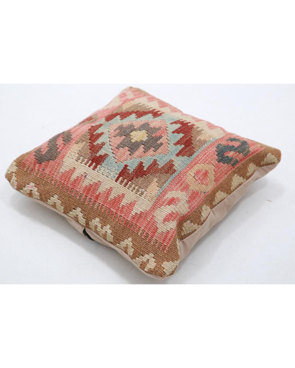 Hand Woven Tribal  Wool Pillow - 1'5'' x 1'5''