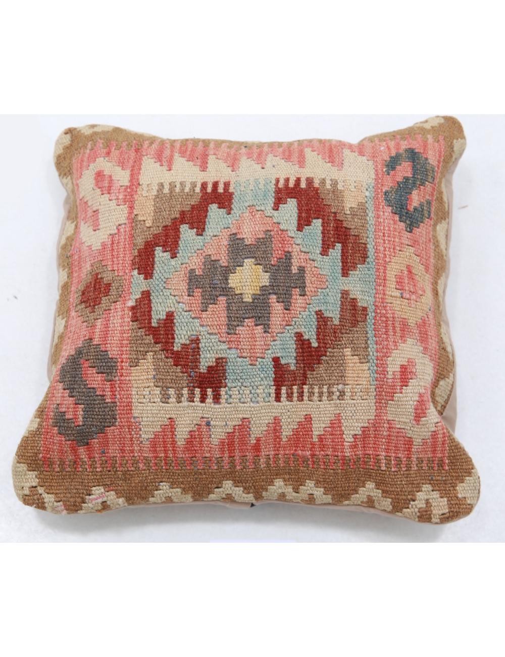 Hand Woven Tribal  Wool Pillow - 1'5'' x 1'5''